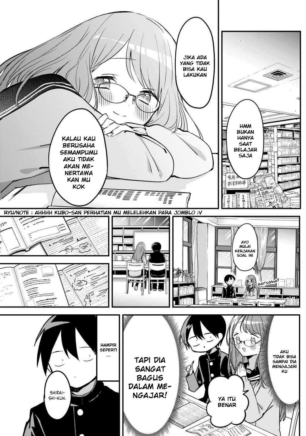 Kubo-san wa Boku (Mobu) wo Yurusanai Chapter 20 Gambar 10